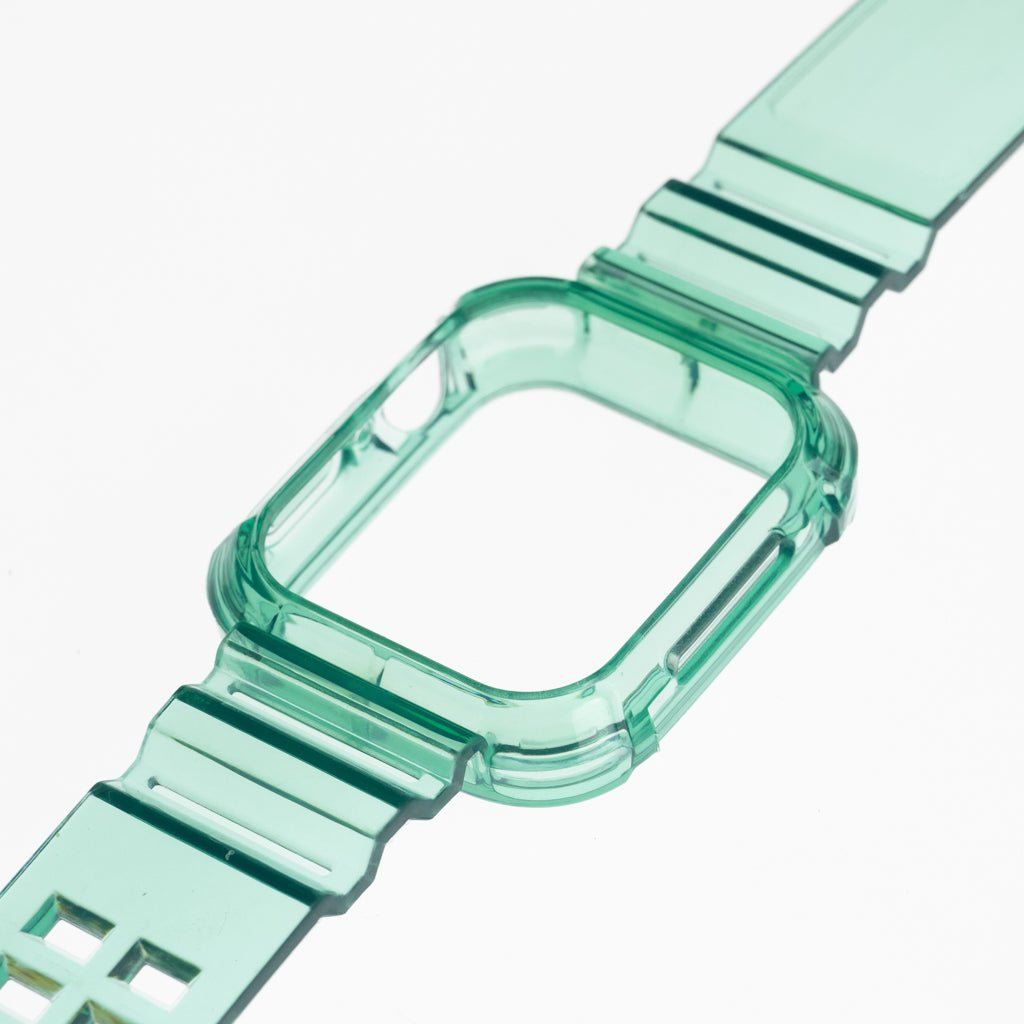 Accesorio Generico Pulsera con Bumper Rugged Apple Watch 42 Mm Color Verde — foto 4