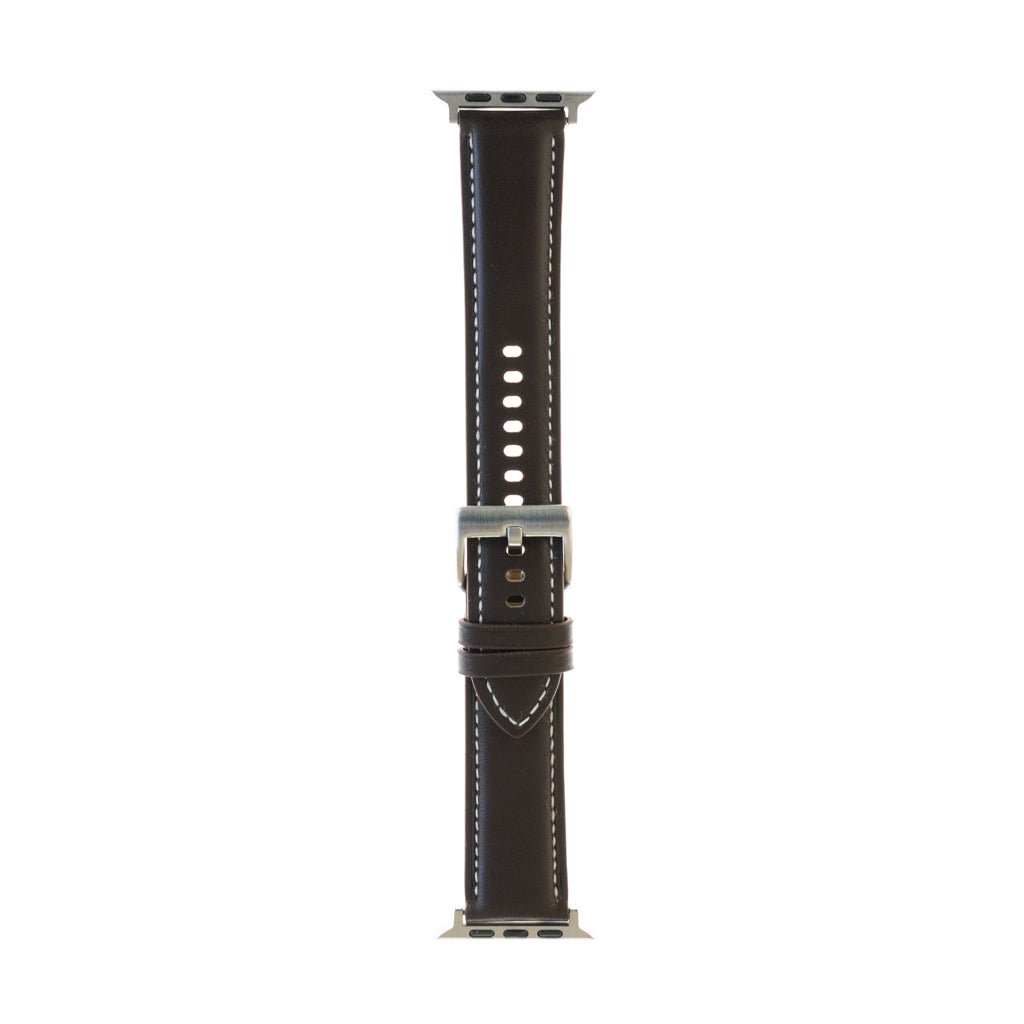 Accesorio Generico Pulsera de Cuero Apple Watch 38 Mm Color Cafe — foto 2