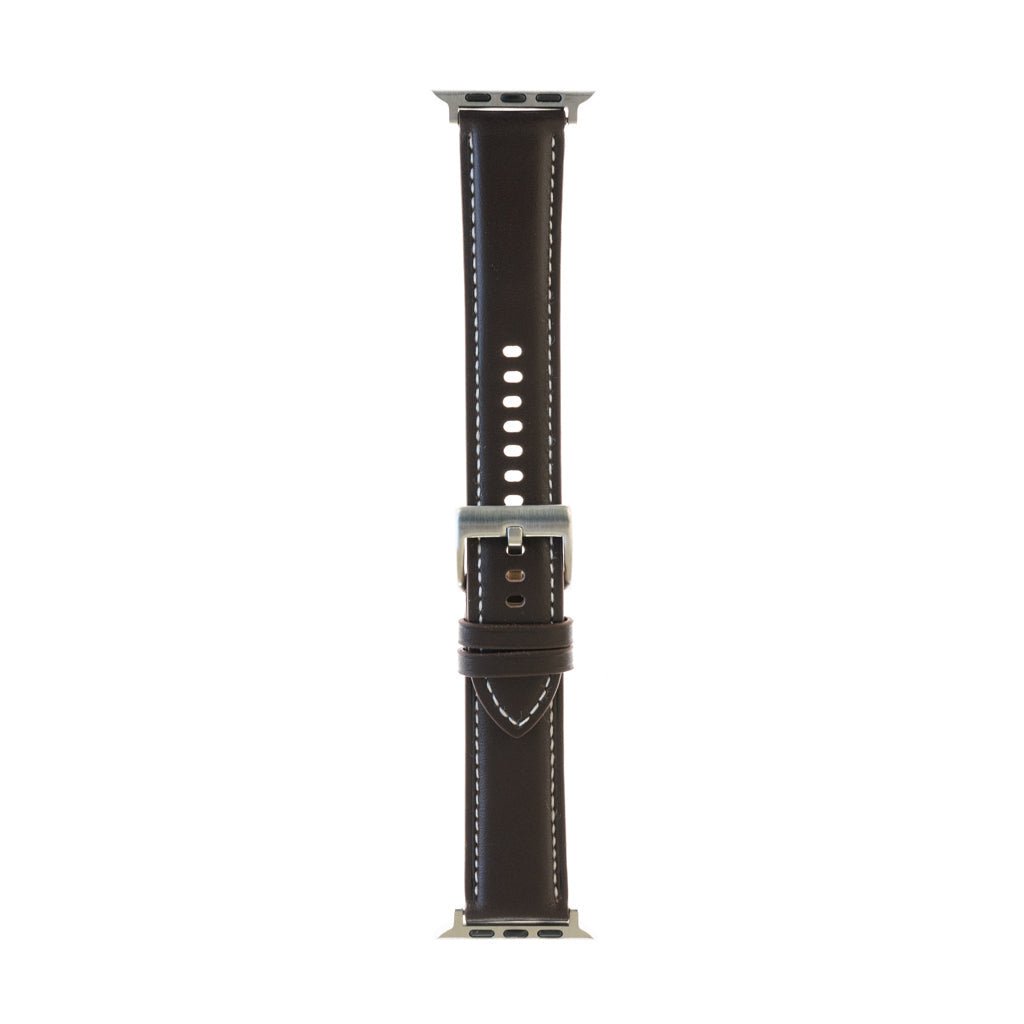 Accesorio Generico Pulsera de Cuero Apple Watch 38 Mm Color Cafe