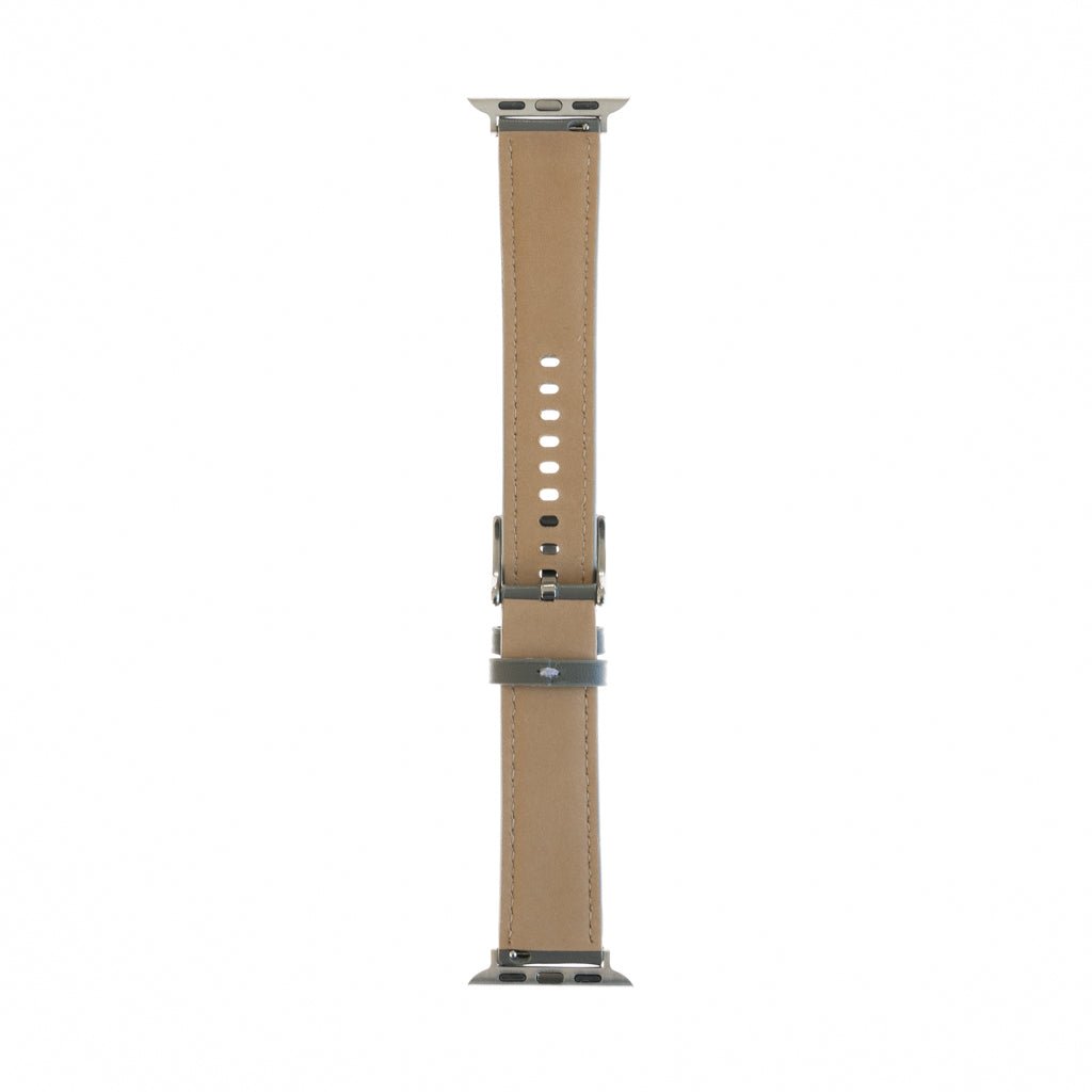 Accesorio Generico Pulsera de Cuero Apple Watch 40 Mm Color Gris — foto 3