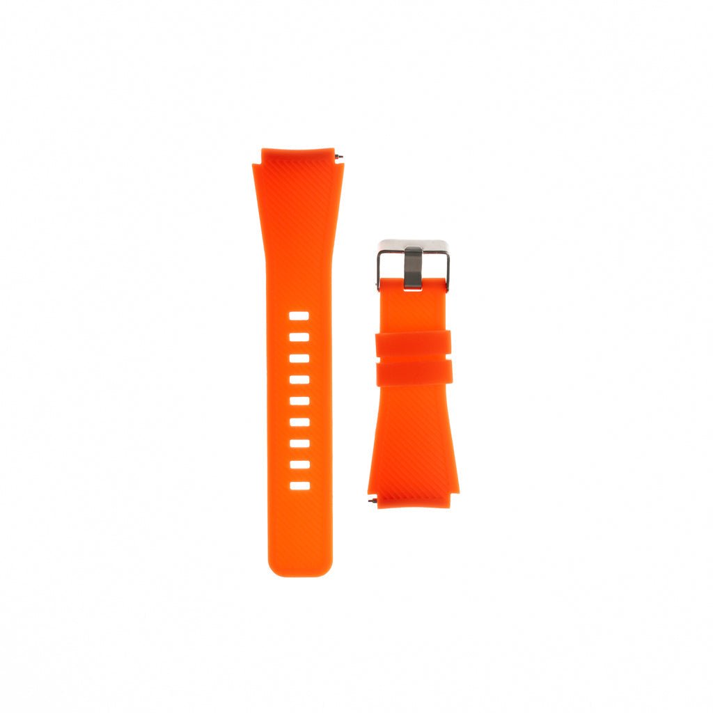 Accesorio Generico Pulsera Tipo Cincho Samsung Watch 20 Mm Color Naranja