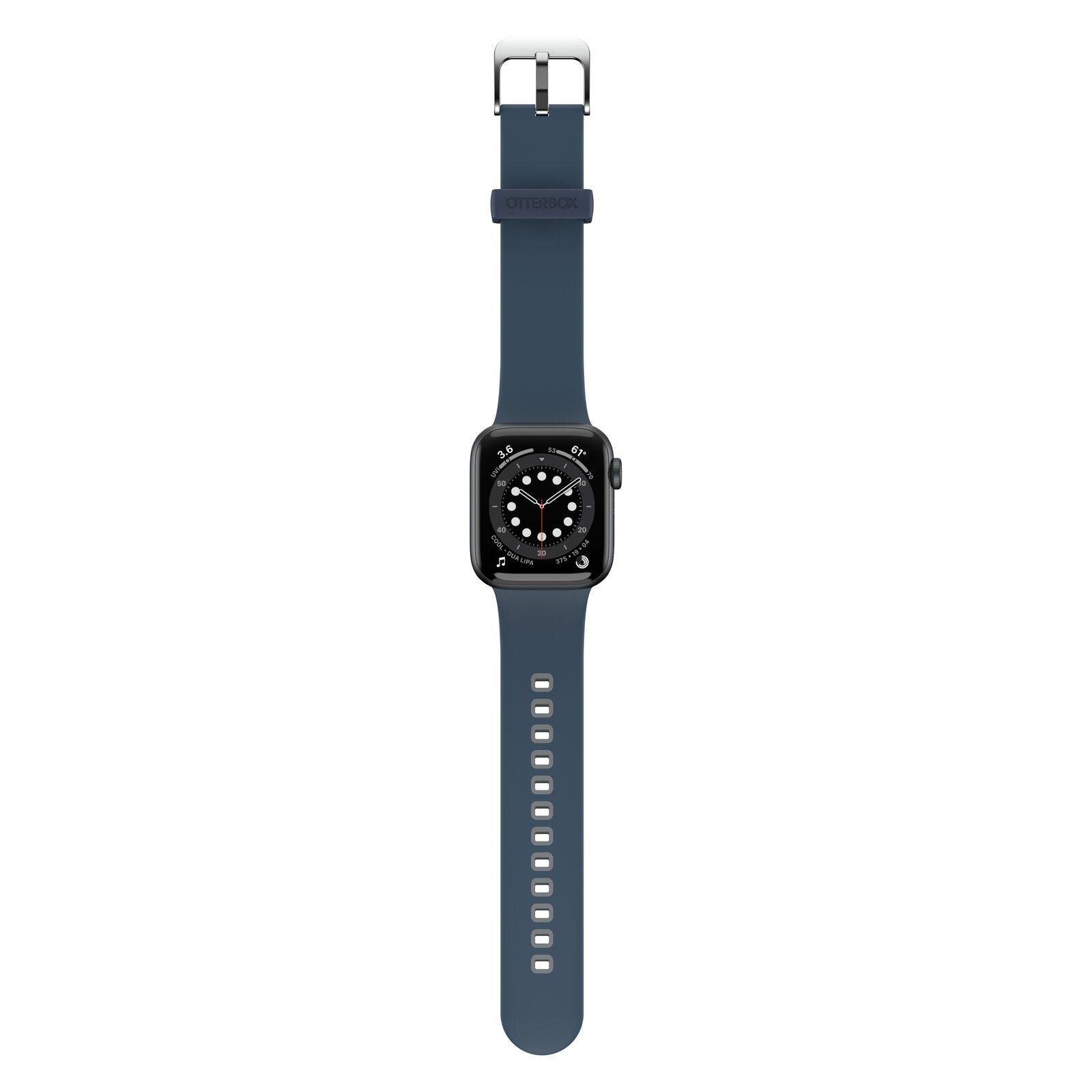 Accesorio OtterBox Pulsera Silicon All Day Band Apple Watch 38 / 40 / 41 Mm Color Azul Oscuro / Gris