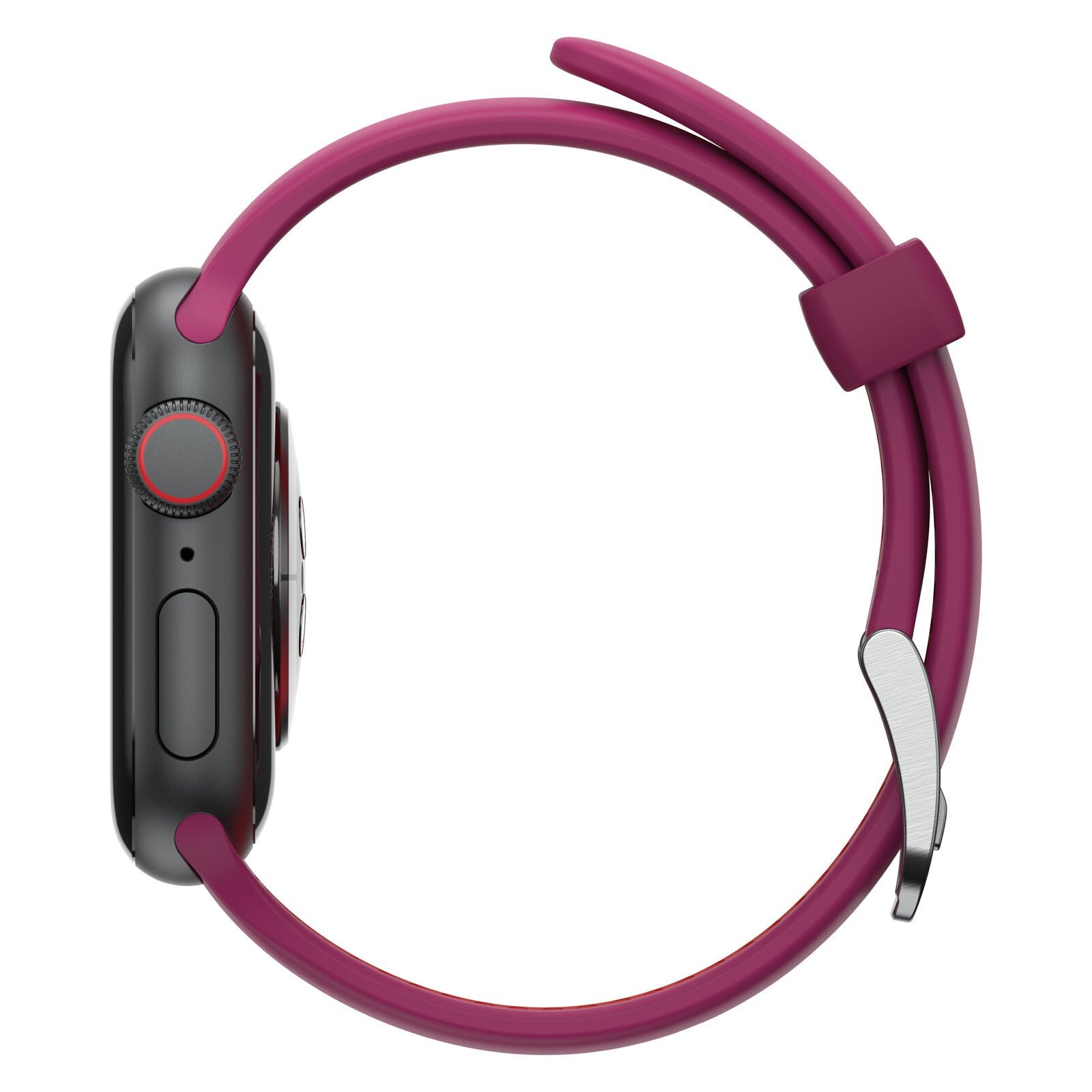 Accesorio OtterBox Pulsera Silicon All Day Band Apple Watch 38 / 40 / 41 Mm Color Fucsia / Rojo — foto 4