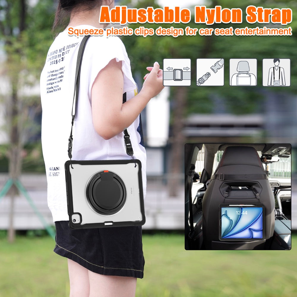 Estuche Popeye B Series Modelo iPad Air 13 2024 Color Transparente sin Strap — foto 6