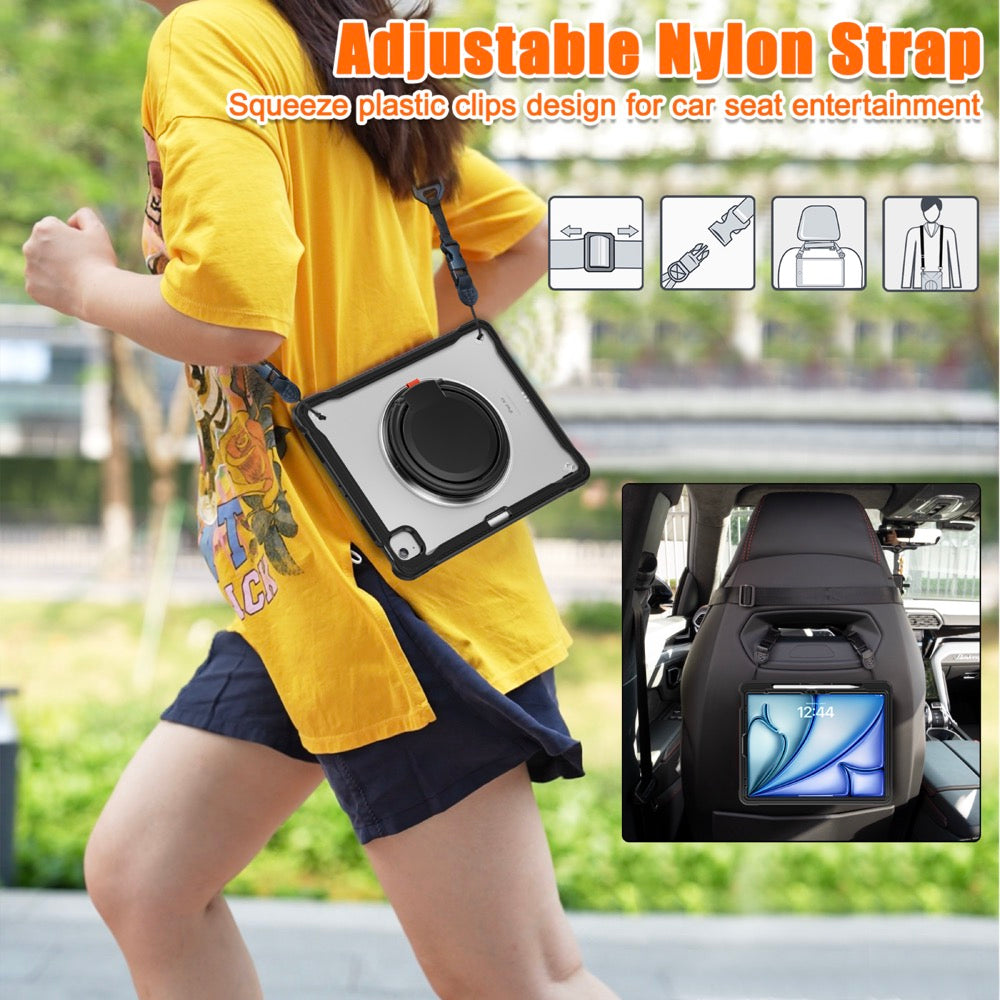 Estuche Popeye B Series Modelo iPad Air 13 2024 Color Transparente sin Strap — foto 7