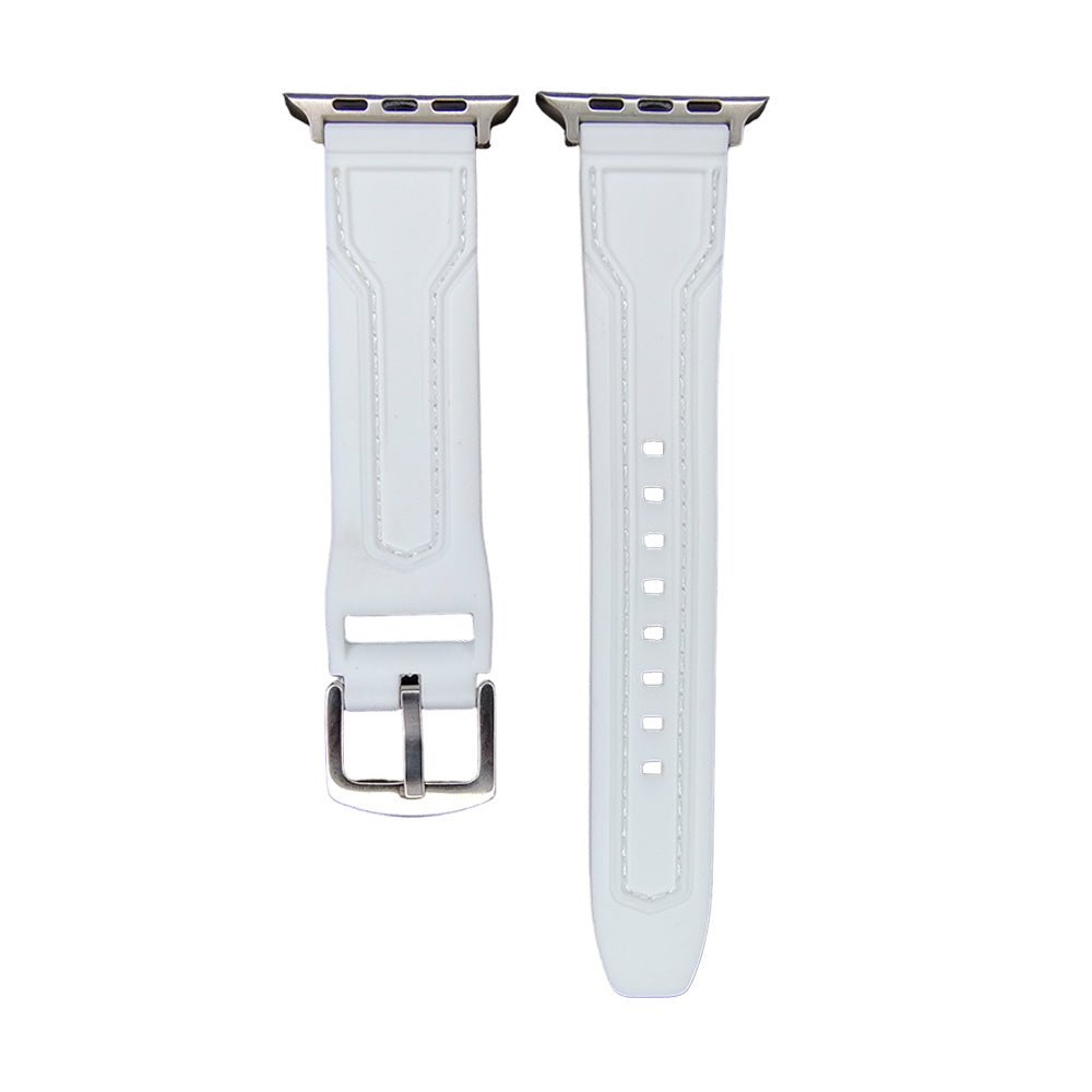 Accesorio Spigen Pulsera Apple Watch 49mm Silicon Compatible con 42/44/45 Mm Color Blanco