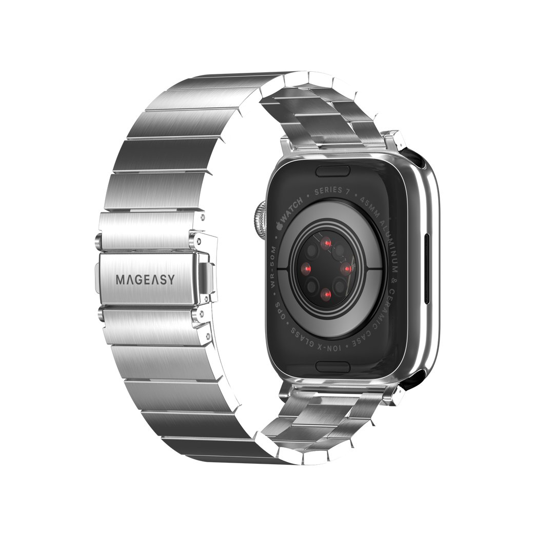 Accesorio SwitchEasy Pulsera Maestro Stainless Steel Apple Watch 38 / 40 / 41 Mm Plateado — foto 4