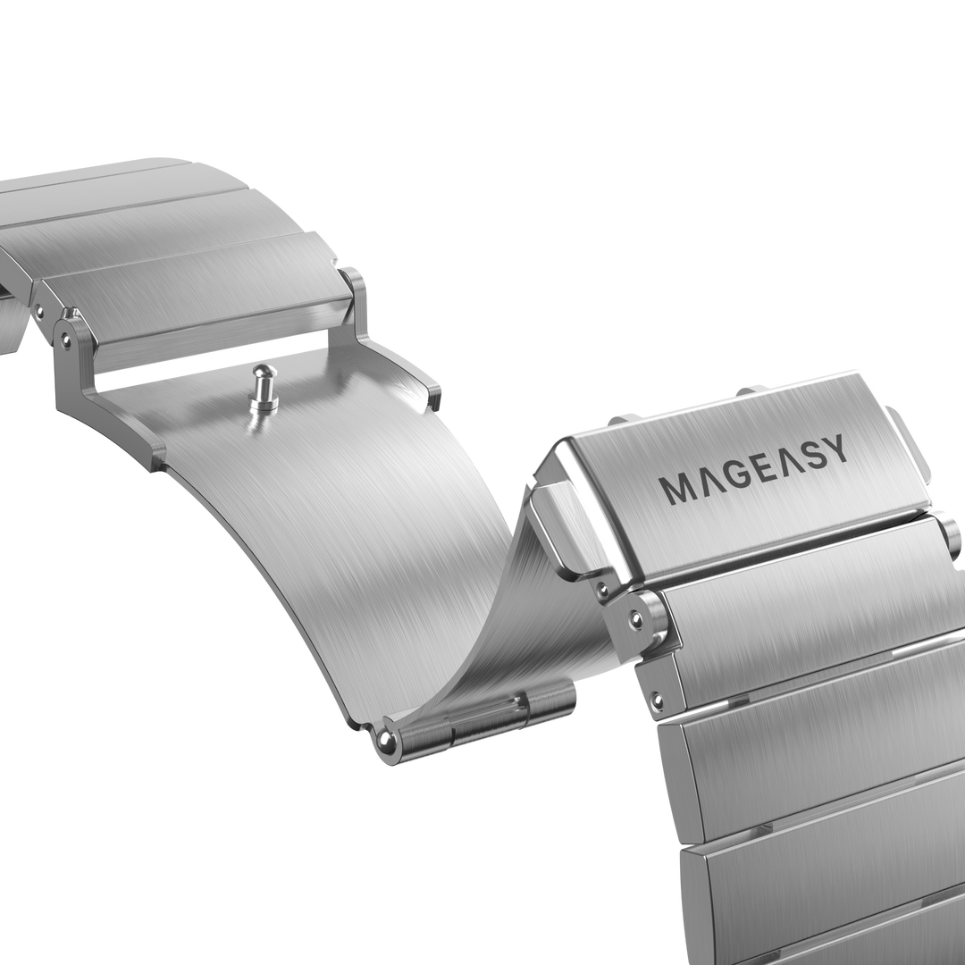 Accesorio SwitchEasy Pulsera Maestro Stainless Steel Apple Watch 38 / 40 / 41 Mm Plateado — foto 4