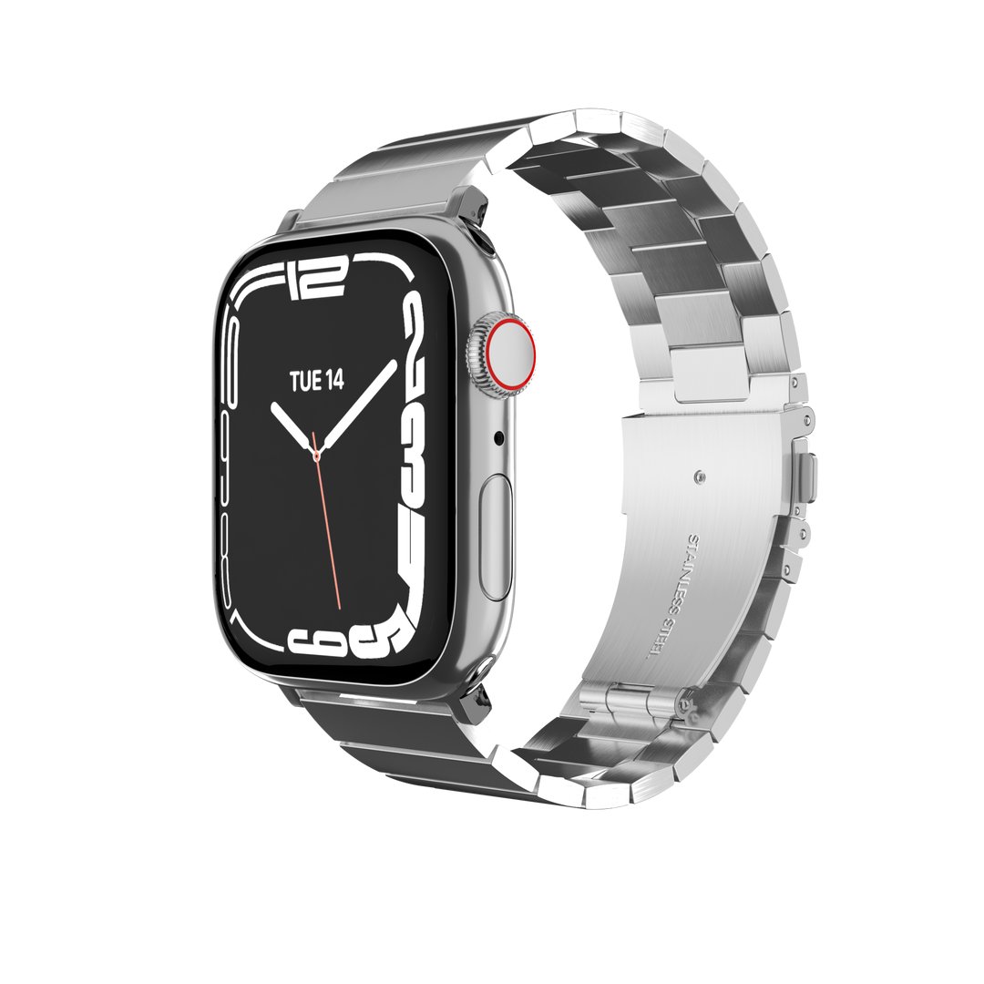 Accesorio SwitchEasy Pulsera Maestro Stainless Steel Apple Watch 38 / 40 / 41 Mm Plateado