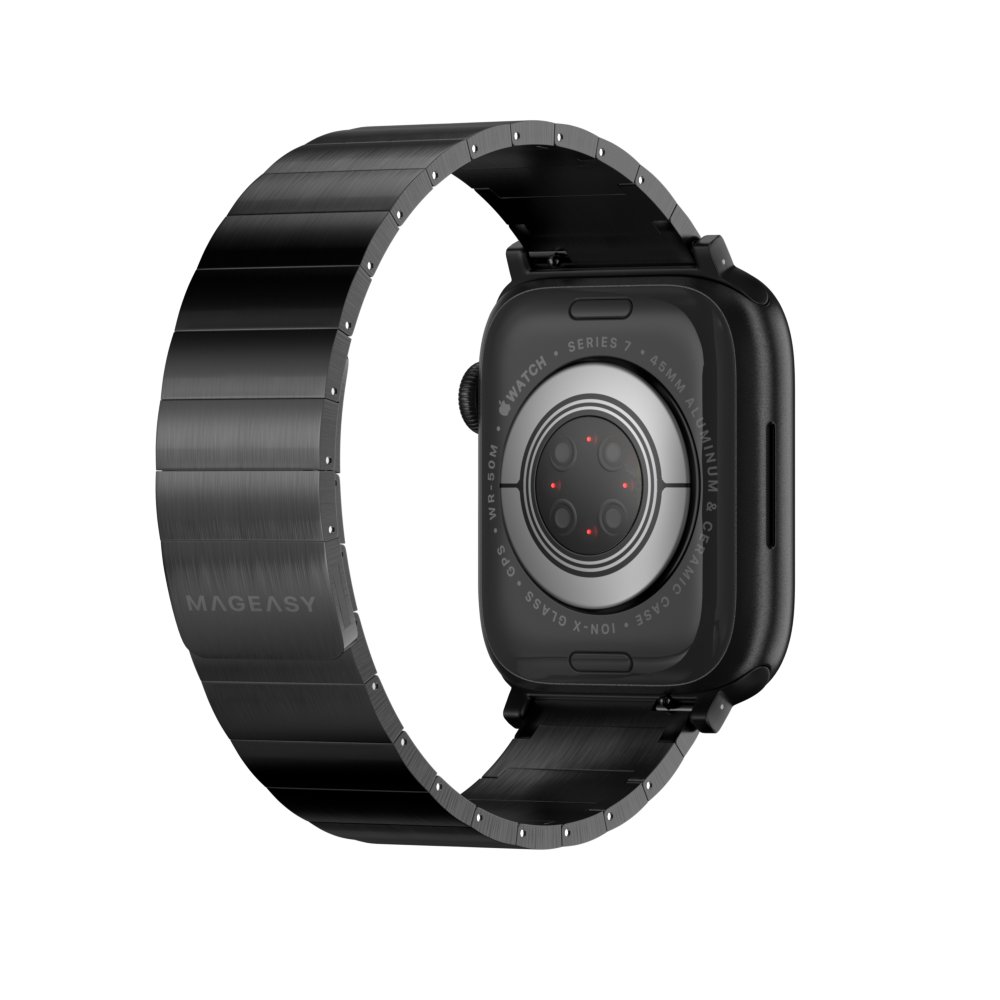 Accesorio SwitchEasy pulsera maestro stainless steel magnetico apple watch 38 / 40 / 41 mm negro — foto 4