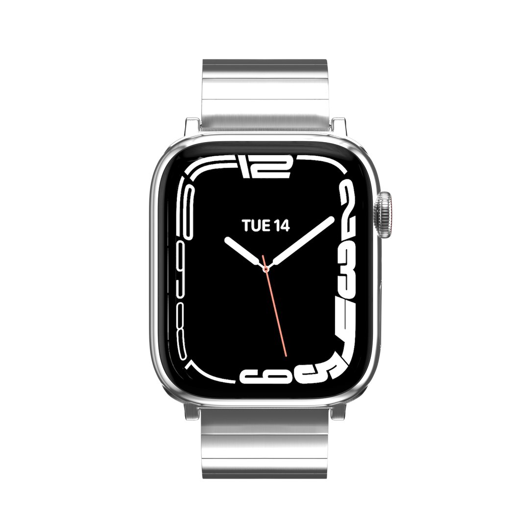Accesorio switcheasy pulsera maestro stainless steel magnetico apple watch 38 / 40 / 41 mm plateado — foto 3