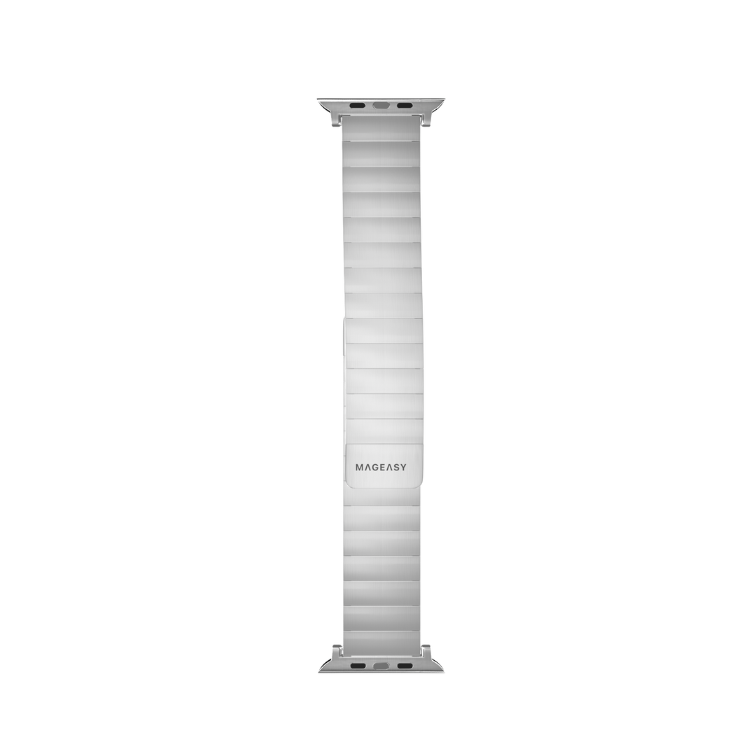 Accesorio switcheasy pulsera maestro stainless steel magnetico apple watch 38 / 40 / 41 mm plateado — foto 4