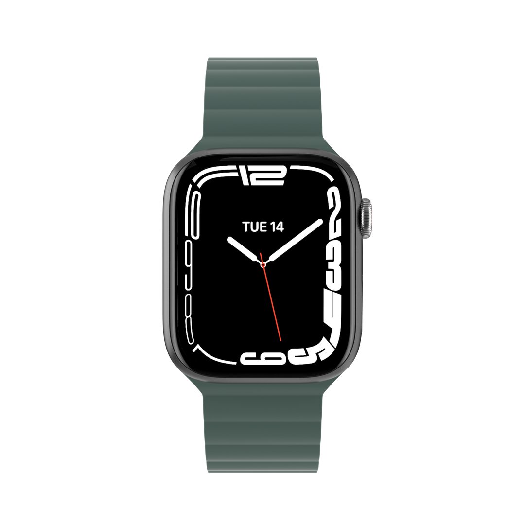 Accesorio MagEasy Pulsera Silicone Magnetic Apple Watch 38 / 40 / 41 Mm Verde Pino — foto 3