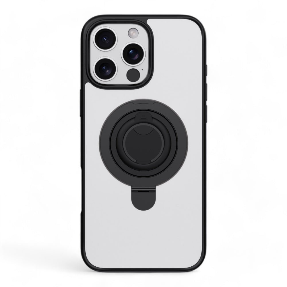 Estuche Devia MagSafe iPhone 16 Pro Delight Series Magnetic Case With Bracket Color Negro