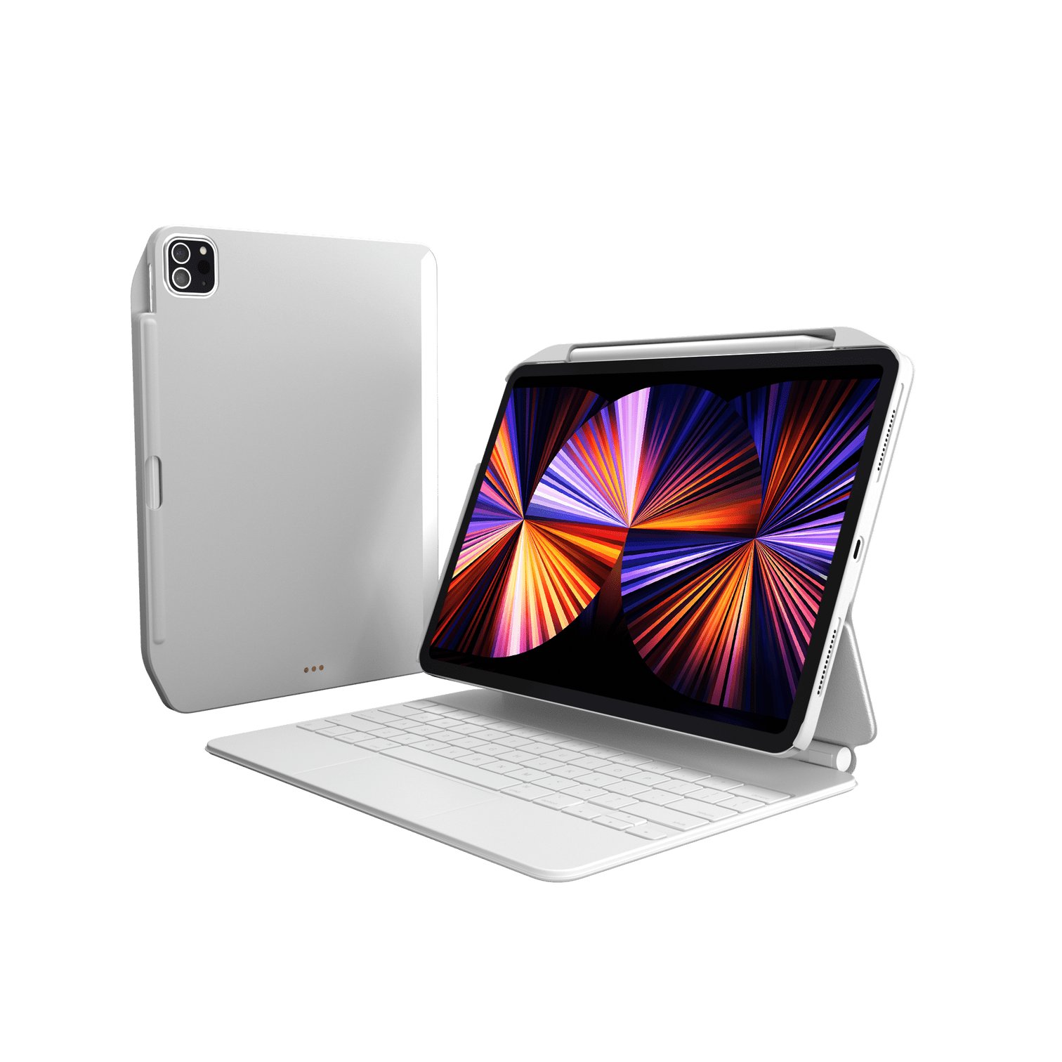 Estuche Clásico SwitchEasy Cover Buddy Protective For 2021 iPad Pro 12.9 Apple iPad Pro Color Blanco