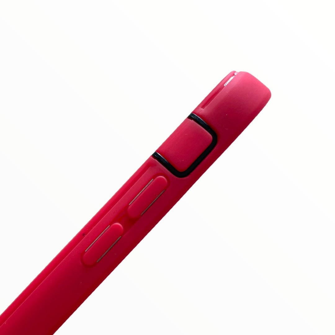 Estuche Protección El Rey Warrior a Prueba de Impactos Apple iPhone 12 Mini Color Rojo — foto 3
