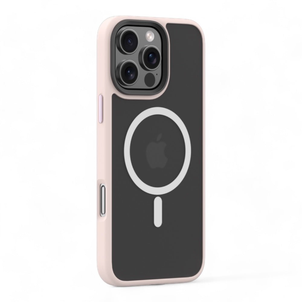 Estuche Devia MagSafe iPhone 16 Plus Pino Series Magnetic Shockproof Case Color Fucsia — foto 2