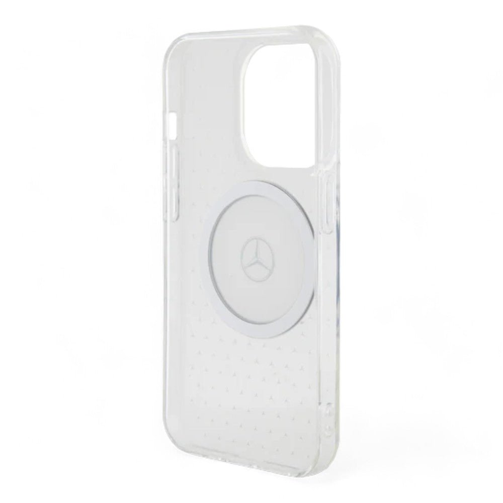 Estuche Mercedes-benz MagSafe iPhone 15 Pro Pc/tpu Clear MagSafe Case Star Pattern White Color Transparente — foto 4