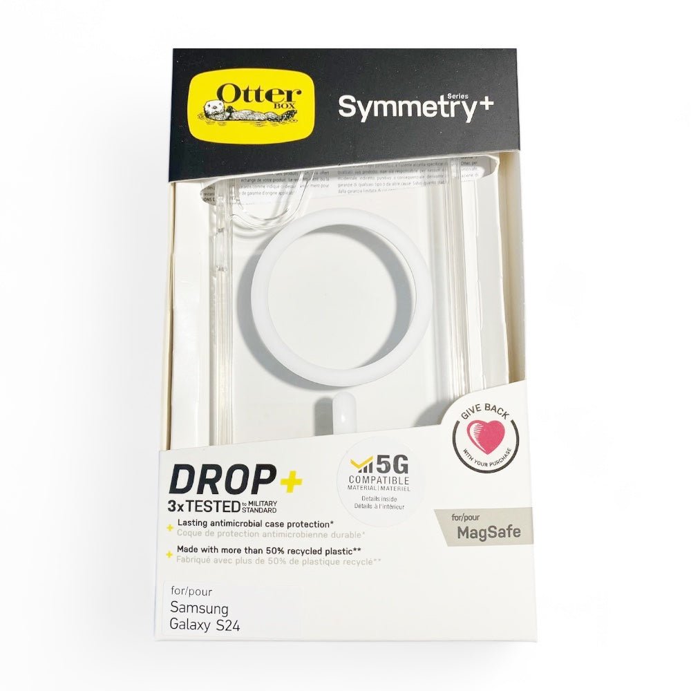 Estuche OtterBox Symmetry MagSafe Samsung S24 Color Transparente