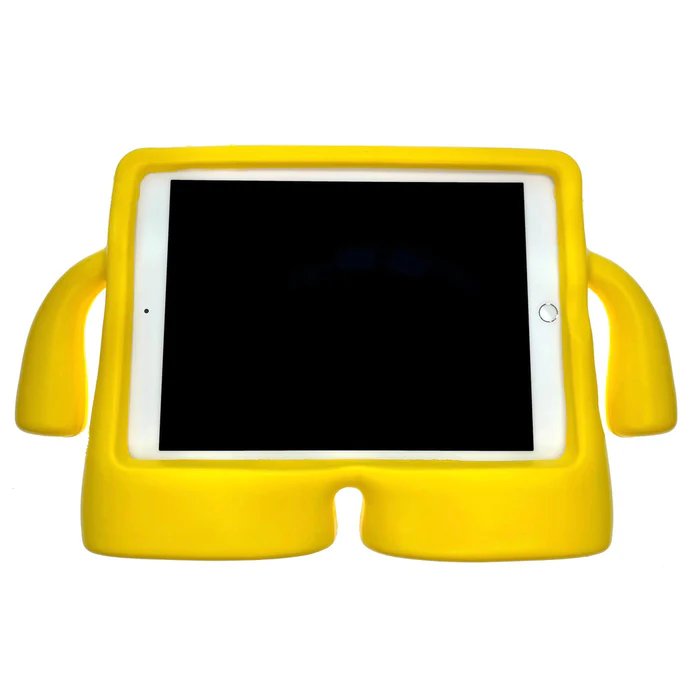 Estuche Generico Kids TPU para Apple iPad Mini 1, iPad Mini 2, iPad Mini 3, iPad Mini 4, iPad Mini 5 Color Amarillo