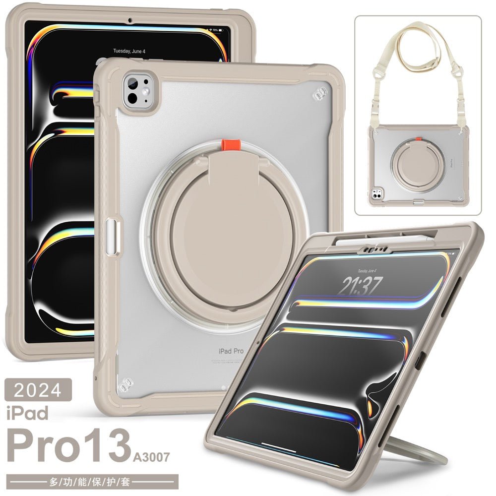 Estuche Popeye B Series Modelo iPad Pro 13 2024 Color Beige sin Strap — foto 3