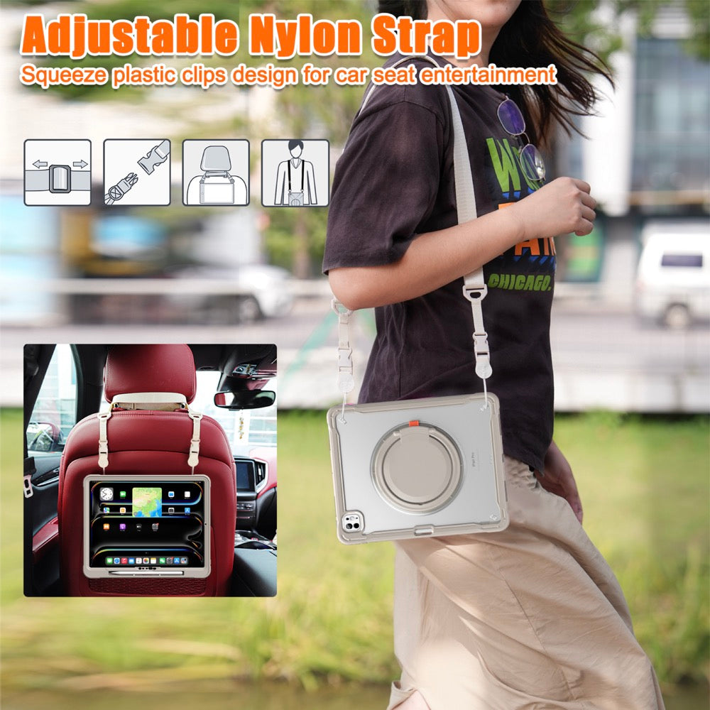 Estuche Popeye B Series Modelo iPad Pro 13 2024 Color Beige sin Strap — foto 6