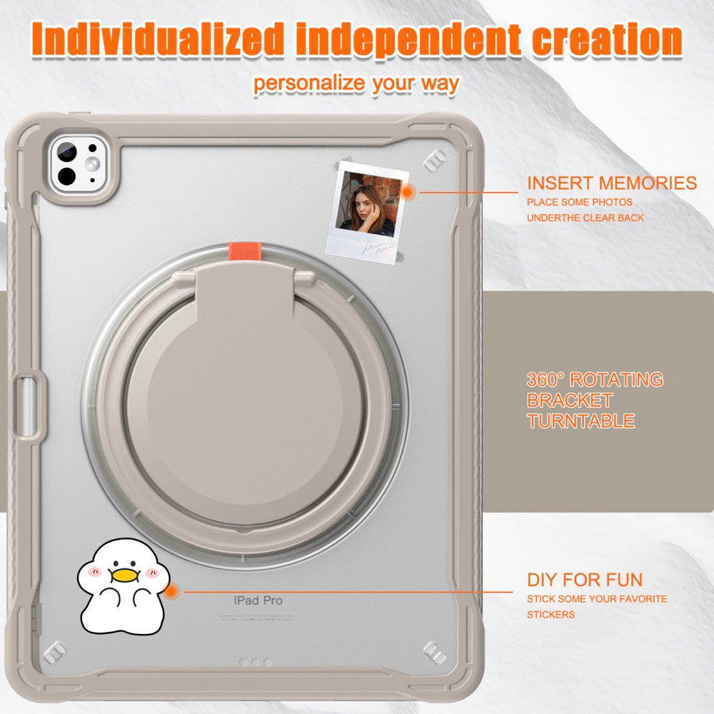 Estuche Popeye B Series Modelo iPad Pro 13 2024 Color Beige sin Strap — foto 8