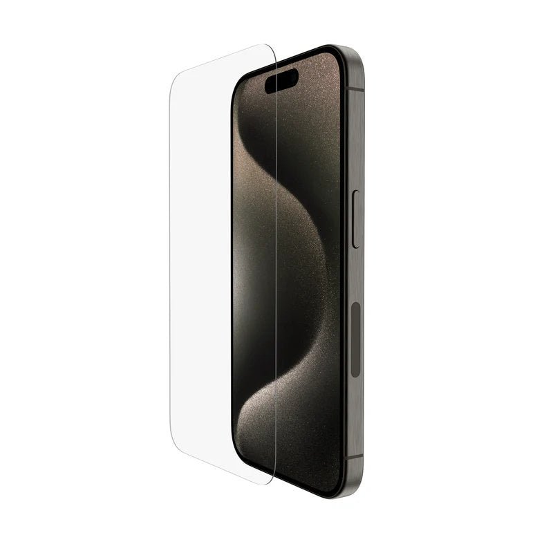 Vidrio Templado iPhone 14 Pro Sin Marco Negro