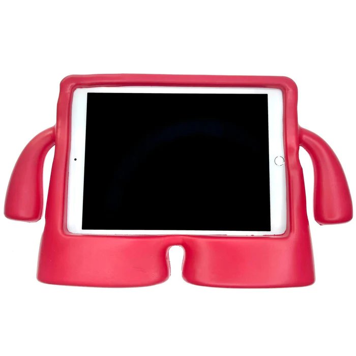 Estuche Generico Kids TPU para Samsung T110/t211/t210/tab3 Lite/p3100/t111/t230/tab3 Kids/t231/tab3 7.0/p3110/p3200/t1/a7 Universal 7 Pulgadas Color Rojo