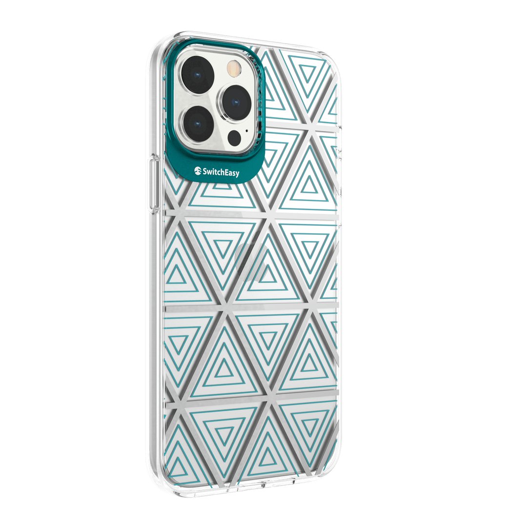 Estuche Clásico SwitchEasy Artist Double In Mold Decoration Apple Phone 12 Pro Max / iPhone 13 Pro Max Color Aurora — foto 2
