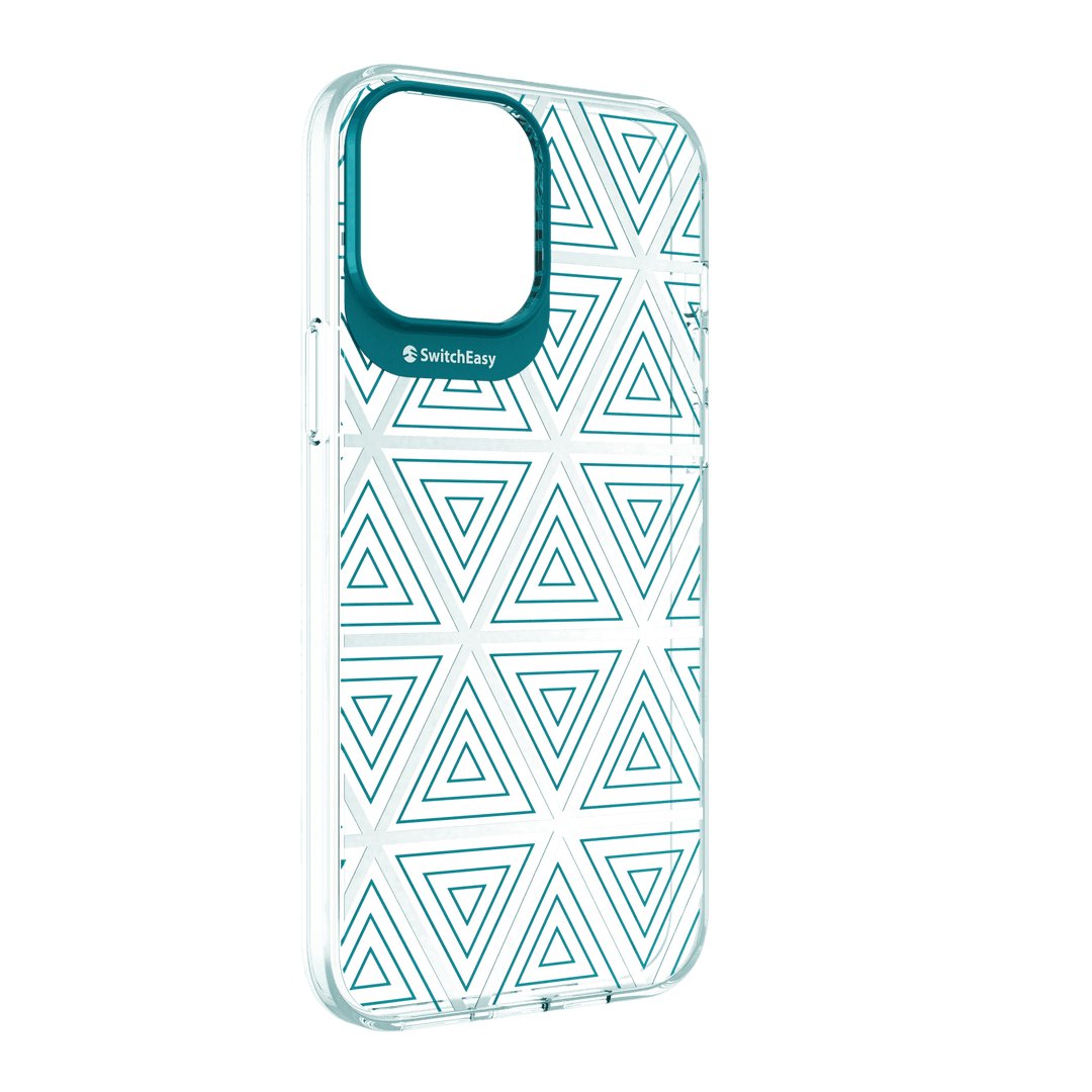 Estuche Clásico SwitchEasy Artist Double In Mold Decoration Apple Phone 12 Pro Max / iPhone 13 Pro Max Color Aurora — foto 4