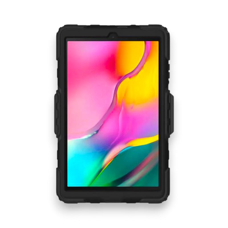 Estuche Genérico Heavy Duty Varios Samsung S8 / X800 / S7fe / T9770 Color Negro