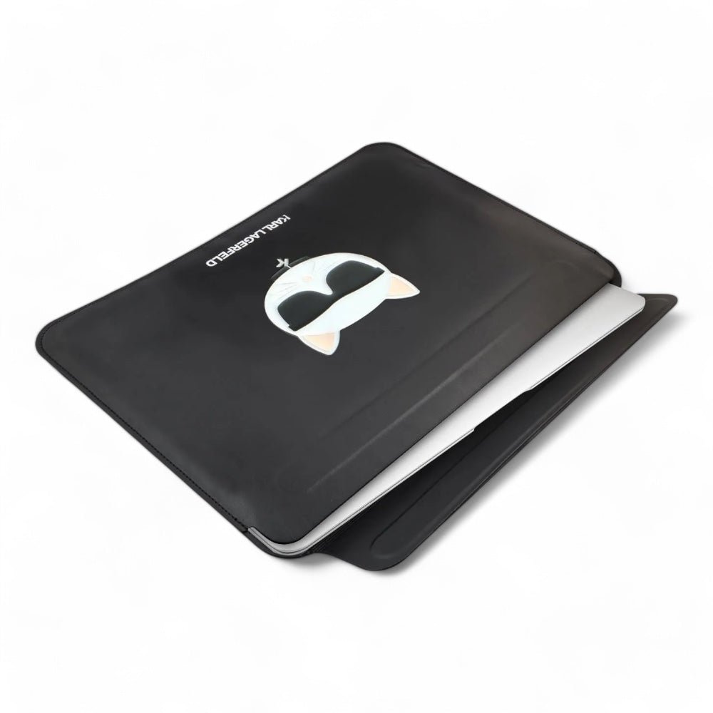 Estuche Karl Lagerfeld Comp Sleeve Choupette 13" Black Computadora 13 Inch Color Negro — foto 4