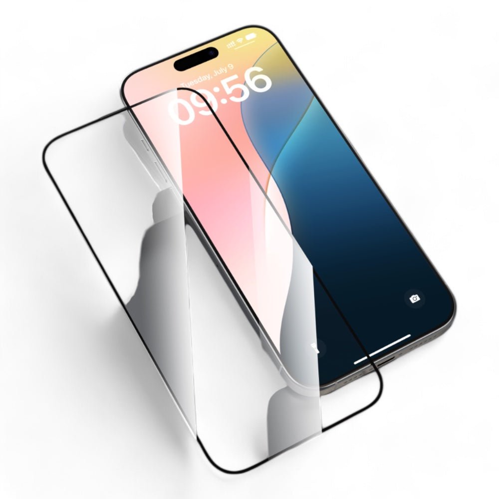 Protector Pantalla Devia Vidrio Templado iPhone 16 Plus Van Series Full Screen Anti-static Twice-tempered Glass Color Transparente — foto 2
