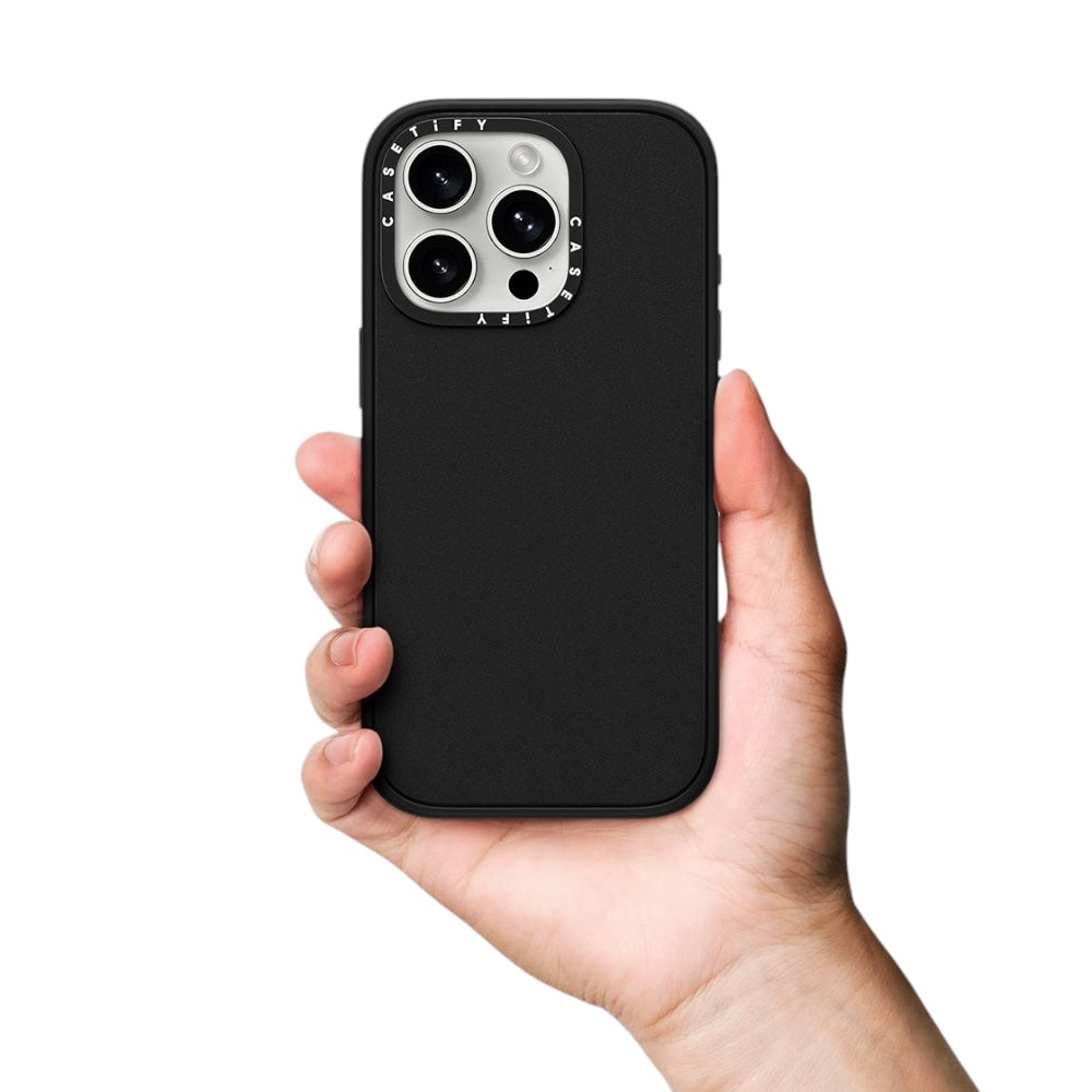 Case CASETiFY Impact con MagSafe iPhone 15 Negro — foto 4