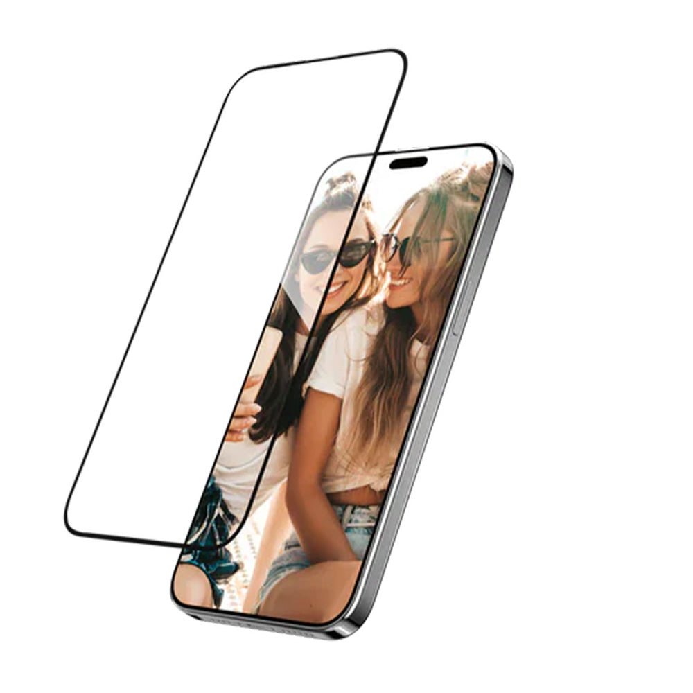 Accesorio SwitchEasy vidrio templado iPhone 15 plus glass 9h color transparente — foto 2