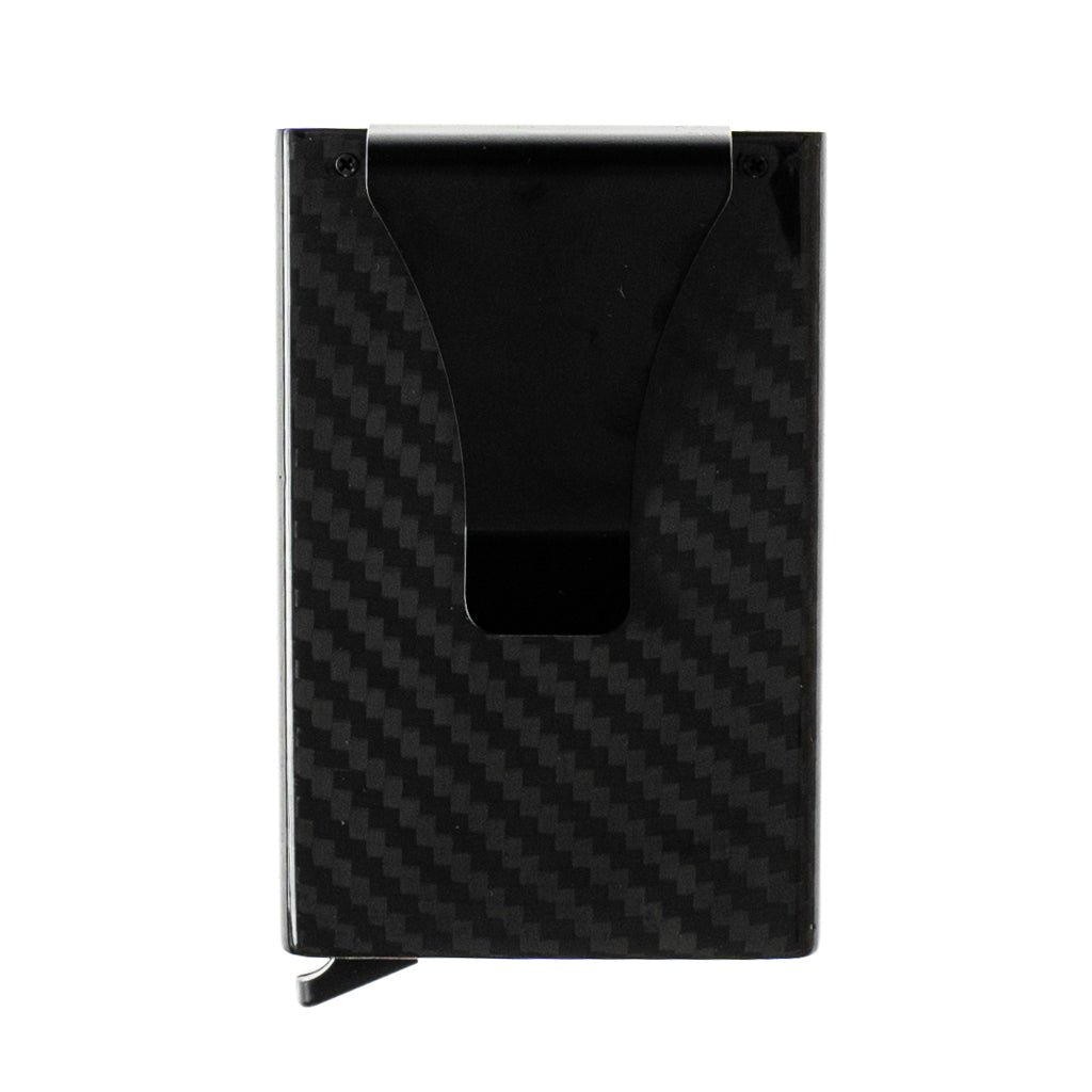 Accesorio El Rey Wallet con Clip 4 a 5 Tarjetas Fibra Carbon
