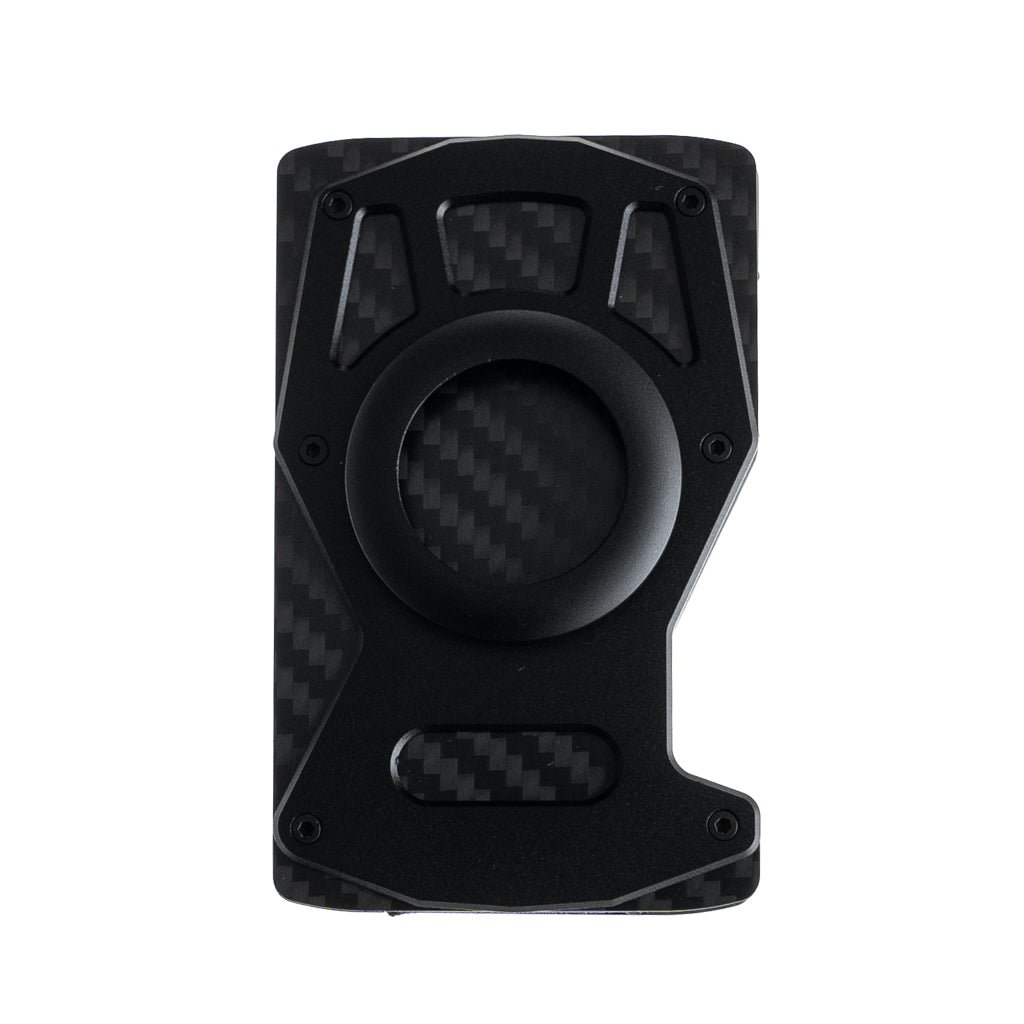 Accesorio El Rey Wallet Clip y Airtag 10 a 15 Tarjetas Fibra Carbon — foto 2