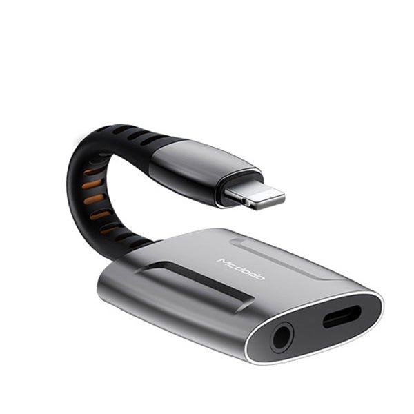 Cable McDodo Adaptador Ca 6340 Lightning To Dc3.5 Mm Lightning Aluminum Audio — foto 3