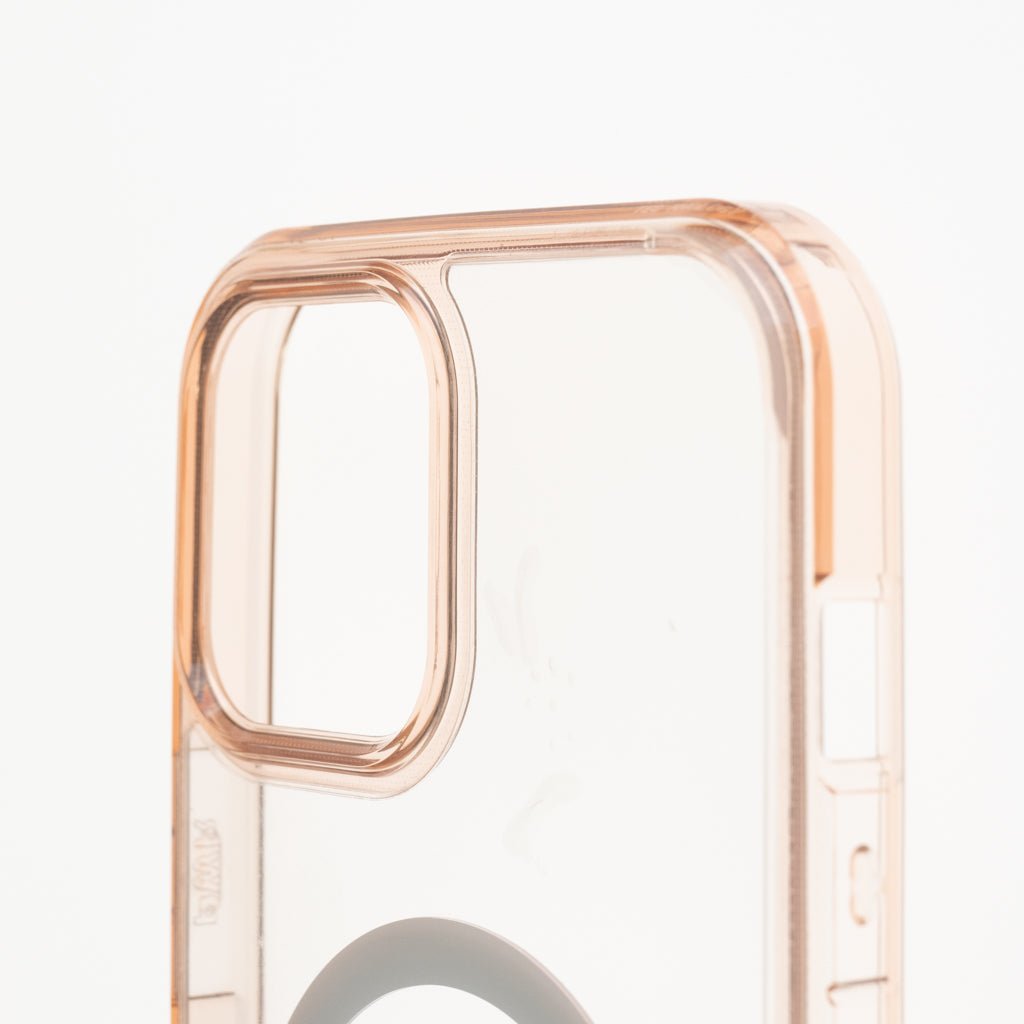 Estuche Clásico Spigen Transparente Marco Apple iPhone 12 Pro Max Color Rosado / Transparente — foto 4