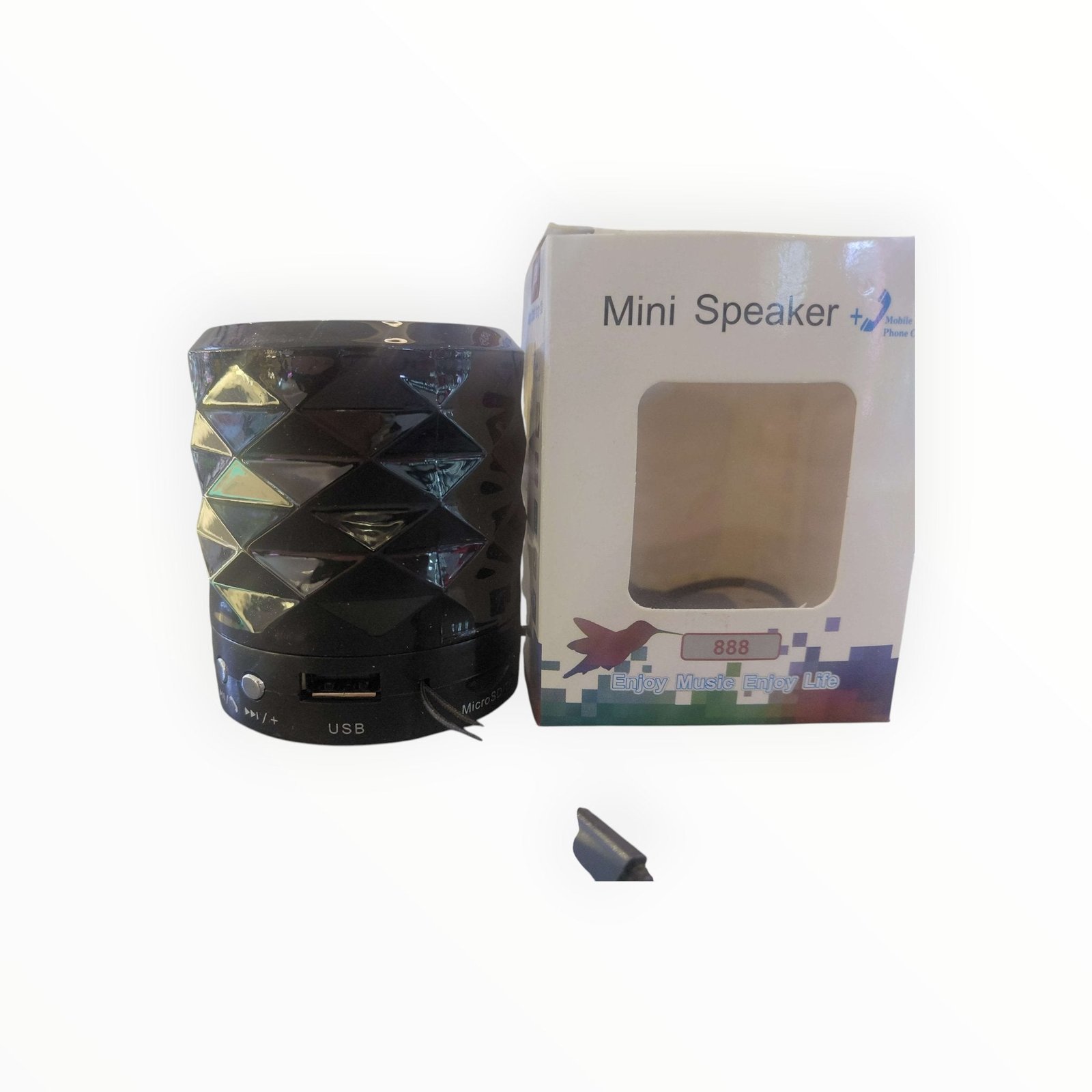 Bocina Mini Speaker Negra 888 — foto 2