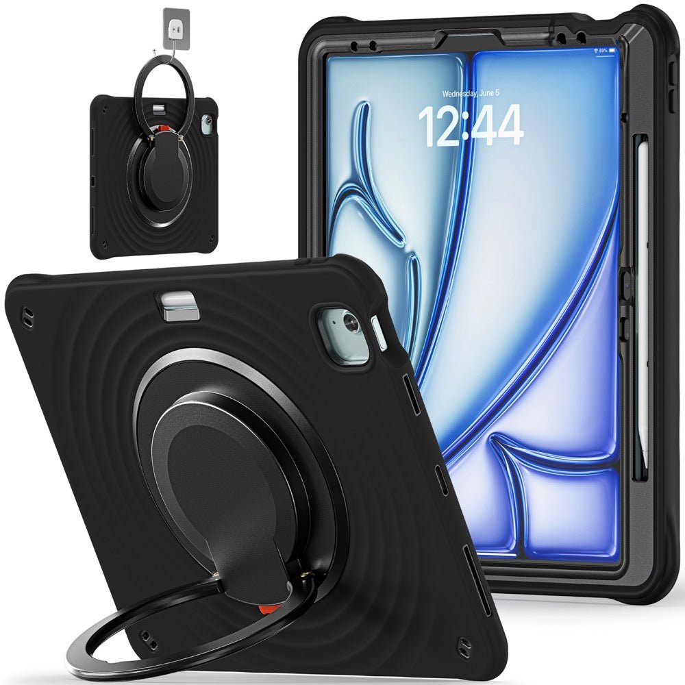 Estuche Chief Engineer B Series Modelo iPad Air 13 2024 Color Negro con Strap — foto 2