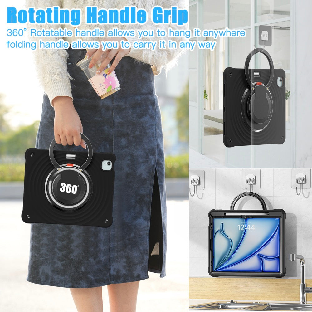 Estuche Chief Engineer B Series Modelo iPad Air 13 2024 Color Negro con Strap — foto 8