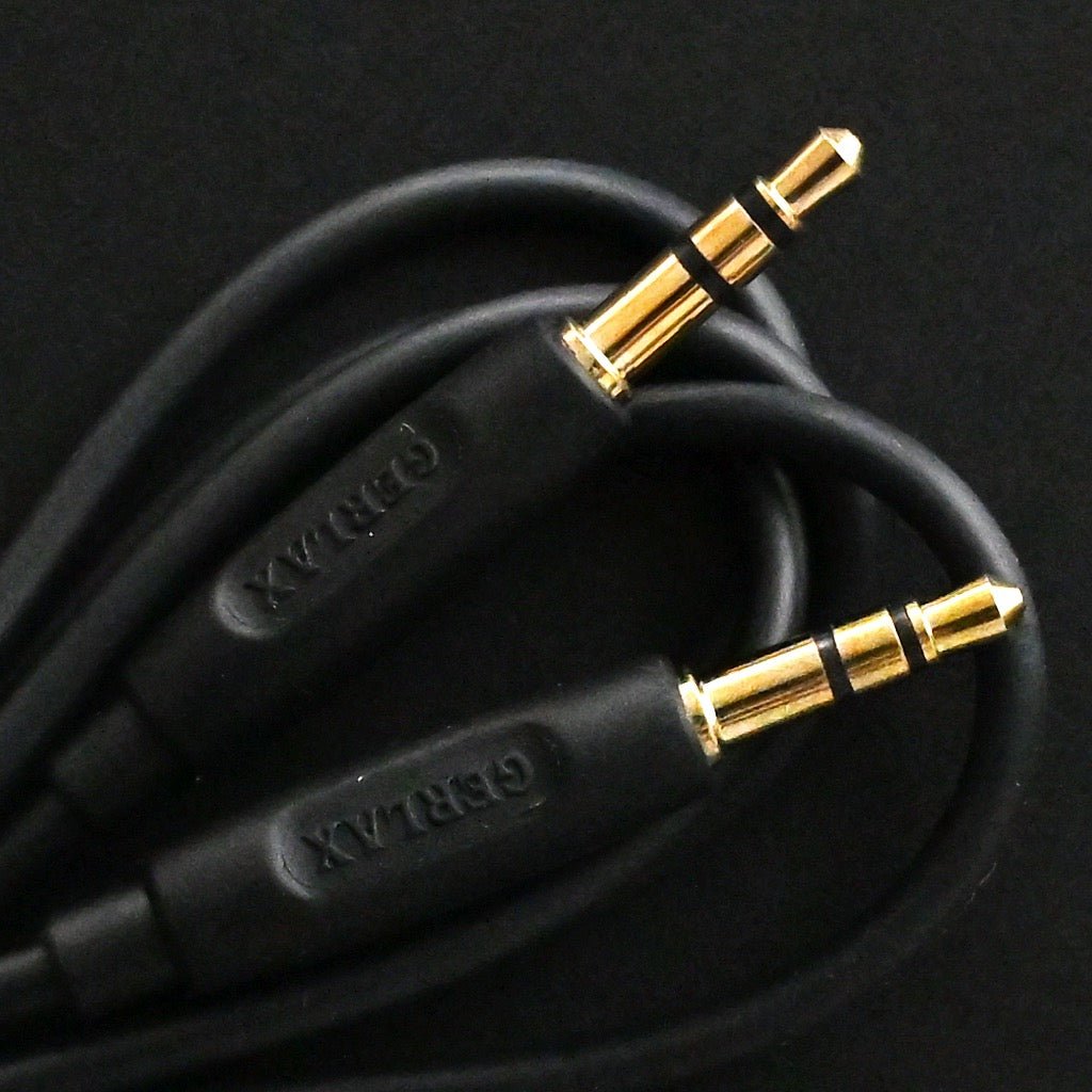 Cable Gerlax Auxiliar de Audio 3.5 Mm Plug Color Negro — foto 4