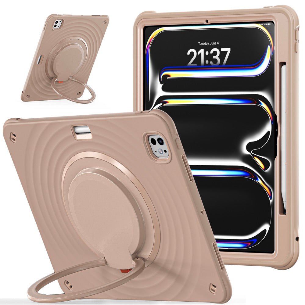 Estuche Chief Engineer B Series Modelo iPad Pro 13 2024 Color Cafe con Strap — foto 2