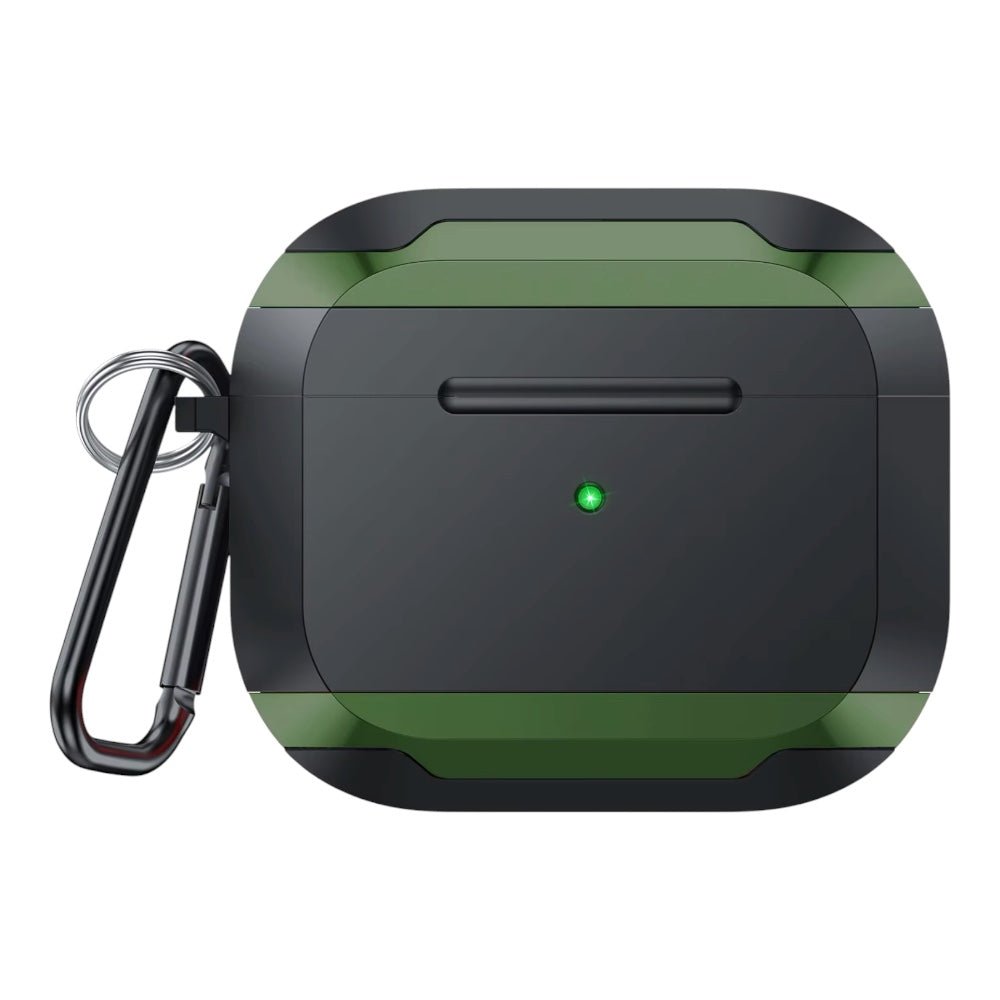 Estuche Generico Skin AirPods 4 Defense Color Verde