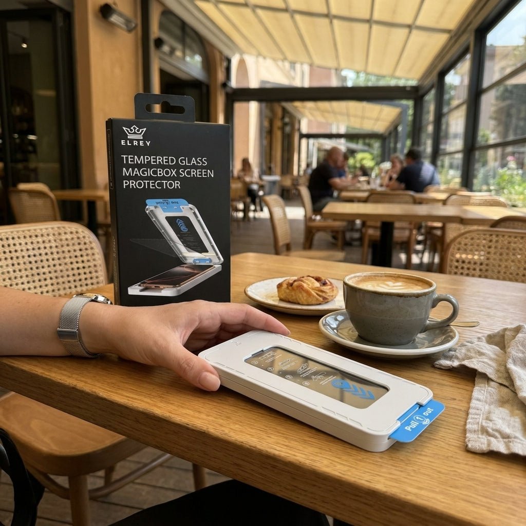El Rey Tempered Glass HD Magicbox Screen Protector For iPhone 13 Pro Max — foto 4