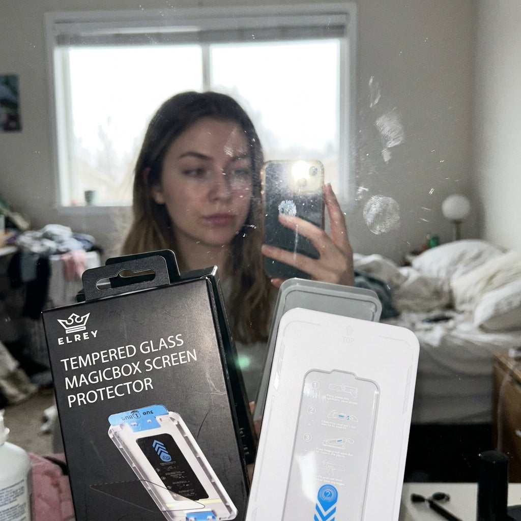 El Rey Tempered Glass HD Magicbox Screen Protector For iPhone 13 Pro Max — foto 4