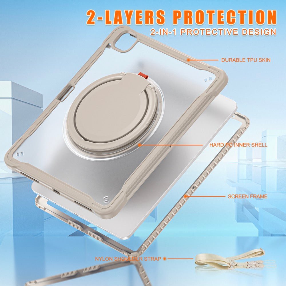 Estuche Popeye B Series Modelo iPad Air 13 2024 Color Beige sin Strap — foto 3