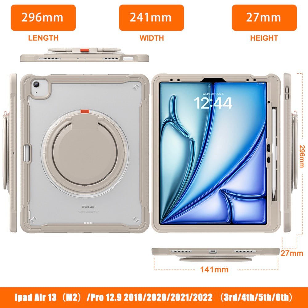 Estuche Popeye B Series Modelo iPad Air 13 2024 Color Beige sin Strap — foto 4
